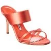 Manolo Blahnik Gueypla 90 Satin Sandal Women