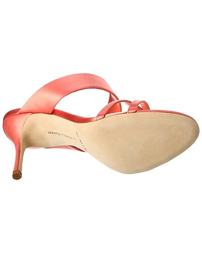 Manolo Blahnik Gueypla 90 Satin Sandal Women 4 Manolo Blahnik Gueypla 90 Satin Sandal Women - Image 4