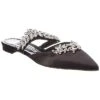 Manolo Blahnik Lurum Satin Flat Women