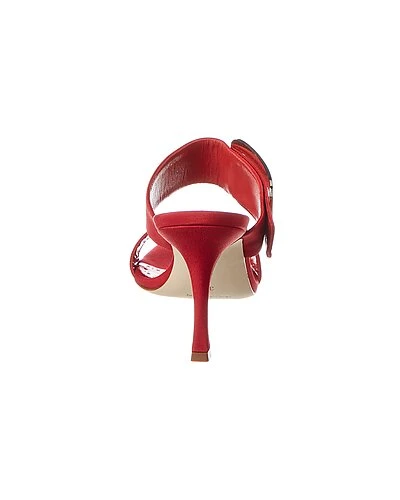 Manolo Blahnik Gable 90 Silk Sandal Women 3 Manolo Blahnik Gable 90 Silk Sandal Women - Image 3
