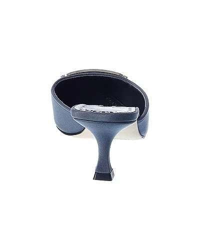 Manolo Blahnik Ysale 50 Silk Pump Women 3 Manolo Blahnik Ysale 50 Silk Pump Women - Image 3