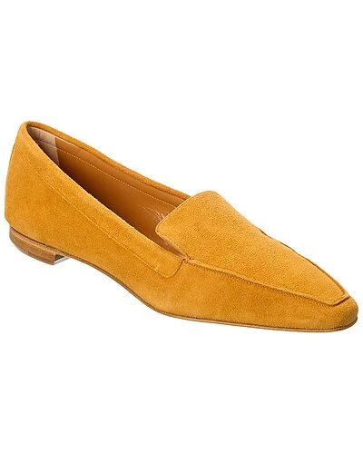 Manolo Blahnik Pitaneta Suede Loafer Women 1 Manolo Blahnik Pitaneta Suede Loafer Women