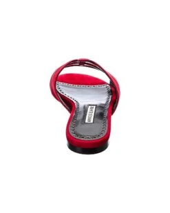 Manolo Blahnik Noorasan Suede Sandal Women -Manolo Blahnik 1313184084 RLLD 3