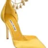 Manolo Blahnik Campanilla 90 Satin Pump Women