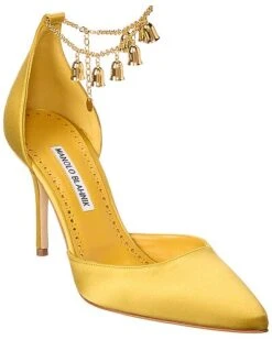 Manolo Blahnik Campanilla 90 Satin Pump Women