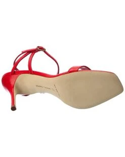 Manolo Blahnik Elvira 90 Leather Sandal Women 8 Manolo Blahnik Elvira 90 Leather Sandal Women -Manolo Blahnik 1313201642 RLLD 4