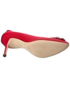 Manolo Blahnik Hangisi 70 Grosgrain Pump Women 8 Manolo Blahnik Hangisi 70 Grosgrain Pump Women -Manolo Blahnik 1313221969 RLLD 4