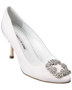 Manolo Blahnik Hangisi 70 Grosgrain Pump Women
