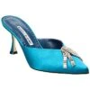 Manolo Blahnik Mbimu 70 Satin Pump Women