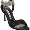 Manolo Blahnik Parinasan 90 Satin Sandal Women