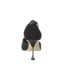 Manolo Blahnik Repim 90 Suede & Leather Pump Women -Manolo Blahnik 1313388295 RLLD 3