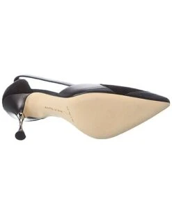Manolo Blahnik Repim 90 Suede & Leather Pump Women -Manolo Blahnik 1313388295 RLLD 4