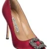 Manolo Blahnik Hangisi 105 Satin Pump Women