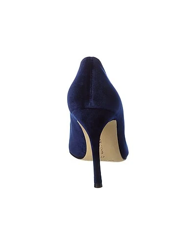 Manolo Blahnik Ttara 105 Velvet Pump Women 3 Manolo Blahnik Ttara 105 Velvet Pump Women - Image 3