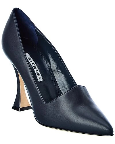 Manolo Blahnik Guadalahara 105 Leather Pump Women 1 Manolo Blahnik Guadalahara 105 Leather Pump Women