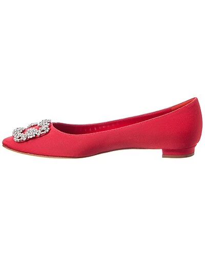 Manolo Blahnik Hangisi Grosgrain Flat Women 2 Manolo Blahnik Hangisi Grosgrain Flat Women - Image 2