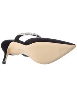 Manolo Blahnik Lutara 90 Velvet Pump Women -Manolo Blahnik 1313510011 RLLD 4