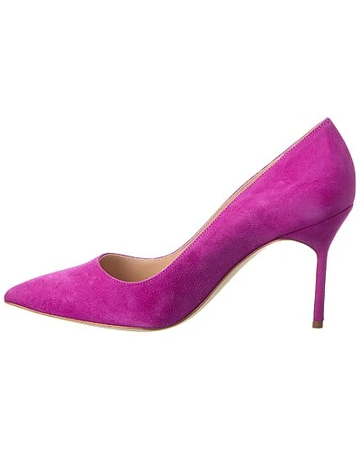Manolo Blahnik 90 Suede Pump Women 2 Manolo Blahnik 90 Suede Pump Women - Image 2