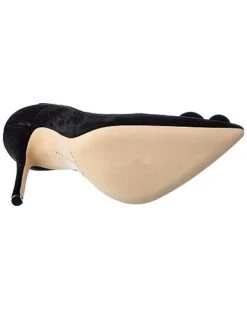 Manolo Blahnik Piera 115 Velvet Pump Women -Manolo Blahnik 1313513148 RLLD 4