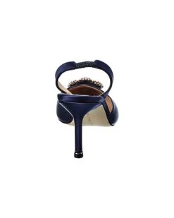 Manolo Blahnik Hangisisli 70 Satin Slingback Pump Women 7 Manolo Blahnik Hangisisli 70 Satin Slingback Pump Women -Manolo Blahnik 1313523337 RLLD 3