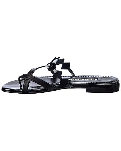 Manolo Blahnik Sulafa Leather Sandal Women 2 Manolo Blahnik Sulafa Leather Sandal Women - Image 2