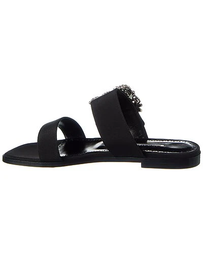 Manolo Blahnik Tituba Silk Sandal Women 2 Manolo Blahnik Tituba Silk Sandal Women - Image 2