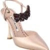 Manolo Blahnik Bina 105 Satin Pump Women