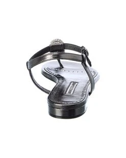 Manolo Blahnik Hobela Leather Sandal Women 7 Manolo Blahnik Hobela Leather Sandal Women -Manolo Blahnik 1313538678 RLLD 3