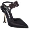 Manolo Blahnik Bina 105 Satin Pump Women