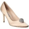 Manolo Blahnik Elbolita 90 Satin Pump Women