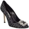 Manolo Blahnik Hangisi 105 Jacquard Pump Women
