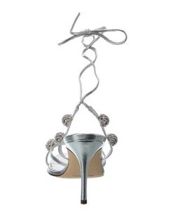 Manolo Blahnik Elsaka 90 Leather Sandal Women -Manolo Blahnik 1313557095 RLLD 3