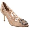 Manolo Blahnik Hangisi 70 Lace Pump Women