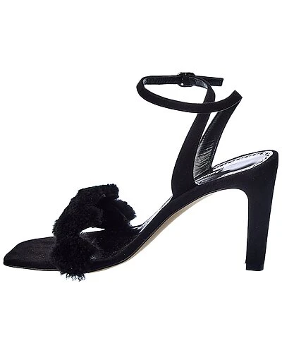 Manolo Blahnik Hiebi 90 Suede Sandal Women 2 Manolo Blahnik Hiebi 90 Suede Sandal Women - Image 2