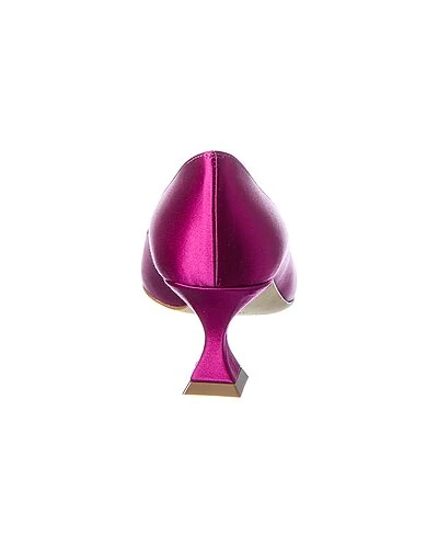 Manolo Blahnik Fabeta 55 Satin Pump Women 3 Manolo Blahnik Fabeta 55 Satin Pump Women - Image 3