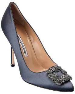 Manolo Blahnik Hangisi 105 Satin Pump Women
