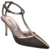 Manolo Blahnik Piglie 70 Wool & Leather Pump Women