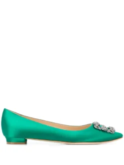 Women Manolo Blahnik Hangisi Ballerina Shoes
