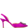 Women Manolo Blahnik Hangisli 70mm Slingback Pumps