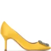 Women Manolo Blahnik Hangisi 70mm Pumps