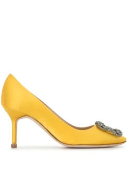 Women Manolo Blahnik Hangisi 70mm Pumps