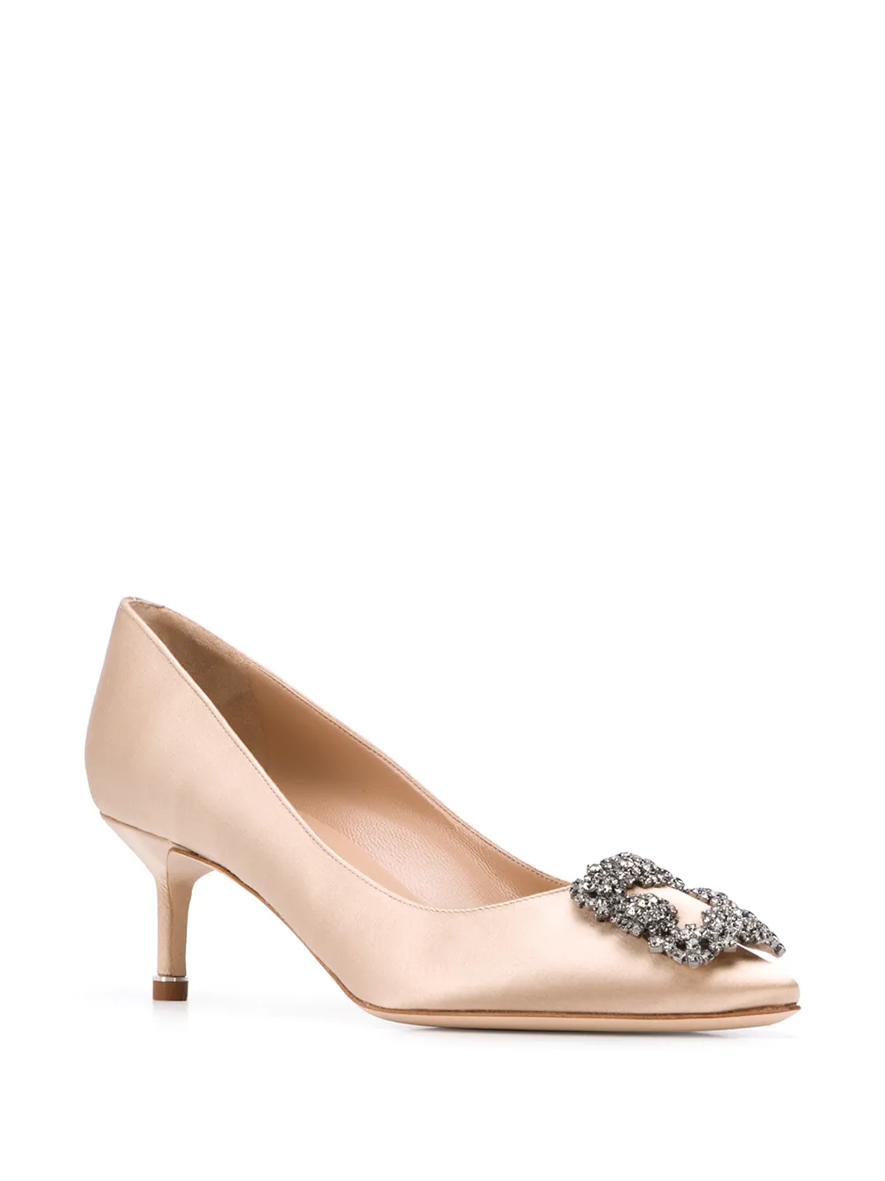 Women Manolo Blahnik Hangisi Jewel Buckle Pumps 2 Women Manolo Blahnik Hangisi Jewel Buckle Pumps - Image 2