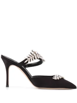 Women Manolo Blahnik Lurum 90mm Mules