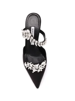 Women Manolo Blahnik Lurum 90mm Mules -Manolo Blahnik 15847565 29182272 1000