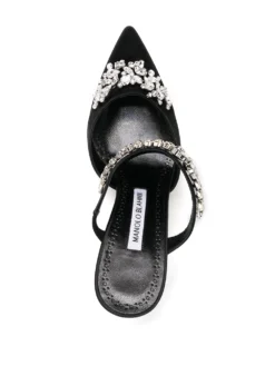 Women Manolo Blahnik Lurum 90mm Embellished Pumps -Manolo Blahnik 16047308 30184171 1000