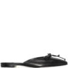 Women Manolo Blahnik Ballerimu Pointed-toe Flat Mules