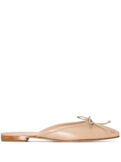 Women Manolo Blahnik Ballerimu Pointed-toe Mules