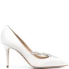 Women Manolo Blahnik Embellished Heeled Pumps