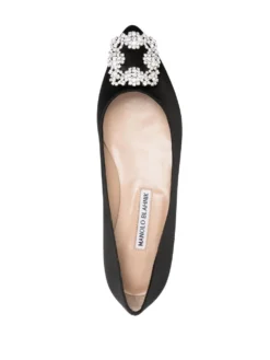 Women Manolo Blahnik Hangisi Buckle Ballerinas 7 Women Manolo Blahnik Hangisi Buckle Ballerinas -Manolo Blahnik 16477645 31979389 1000