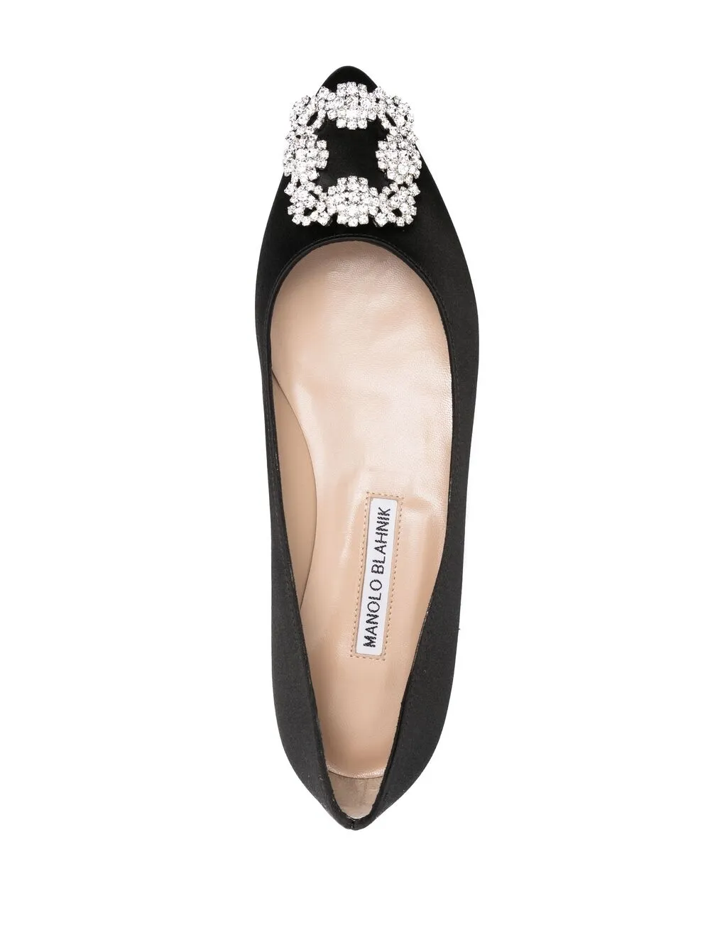 Women Manolo Blahnik Hangisi Buckle Ballerinas 4 Women Manolo Blahnik Hangisi Buckle Ballerinas - Image 4